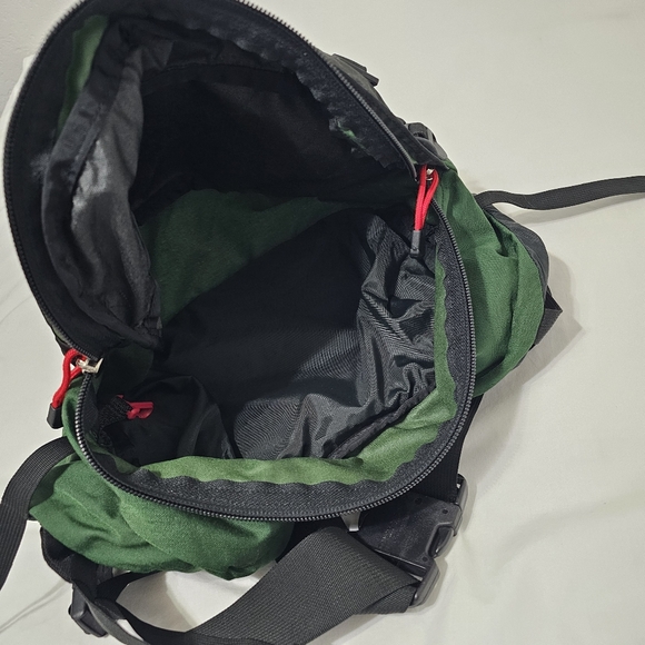 Osprey Vintage Green & Black Hiking Waist Pack / Fanny Pack Trail Outdoor Bag - Picture 5 of 6